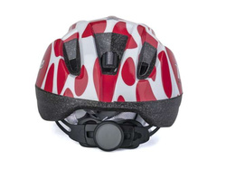 Kask rowerowy AUTHOR MIRAGE czerwono-biały 48-54