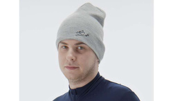 Czapka KROSS BEANIE LIFESTYLE / szara / onesize