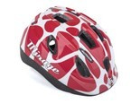 Kask rowerowy AUTHOR MIRAGE czerwono-biały 48-54