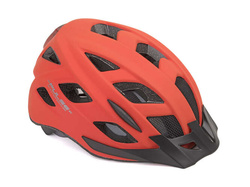 Kask rowerowy AUTHOR PULSE LED X8 czerwony 58-61