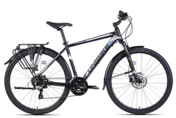 Unibike Flash EQ męski rozmiar 17" czarno  grafitowy  