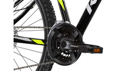 Kross Hexagon 5.0 Męski 29" rozmiar L 21" czarno_limonkowo Szary