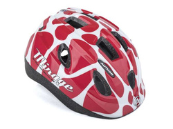 Kask rowerowy AUTHOR MIRAGE czerwono-biały 48-54